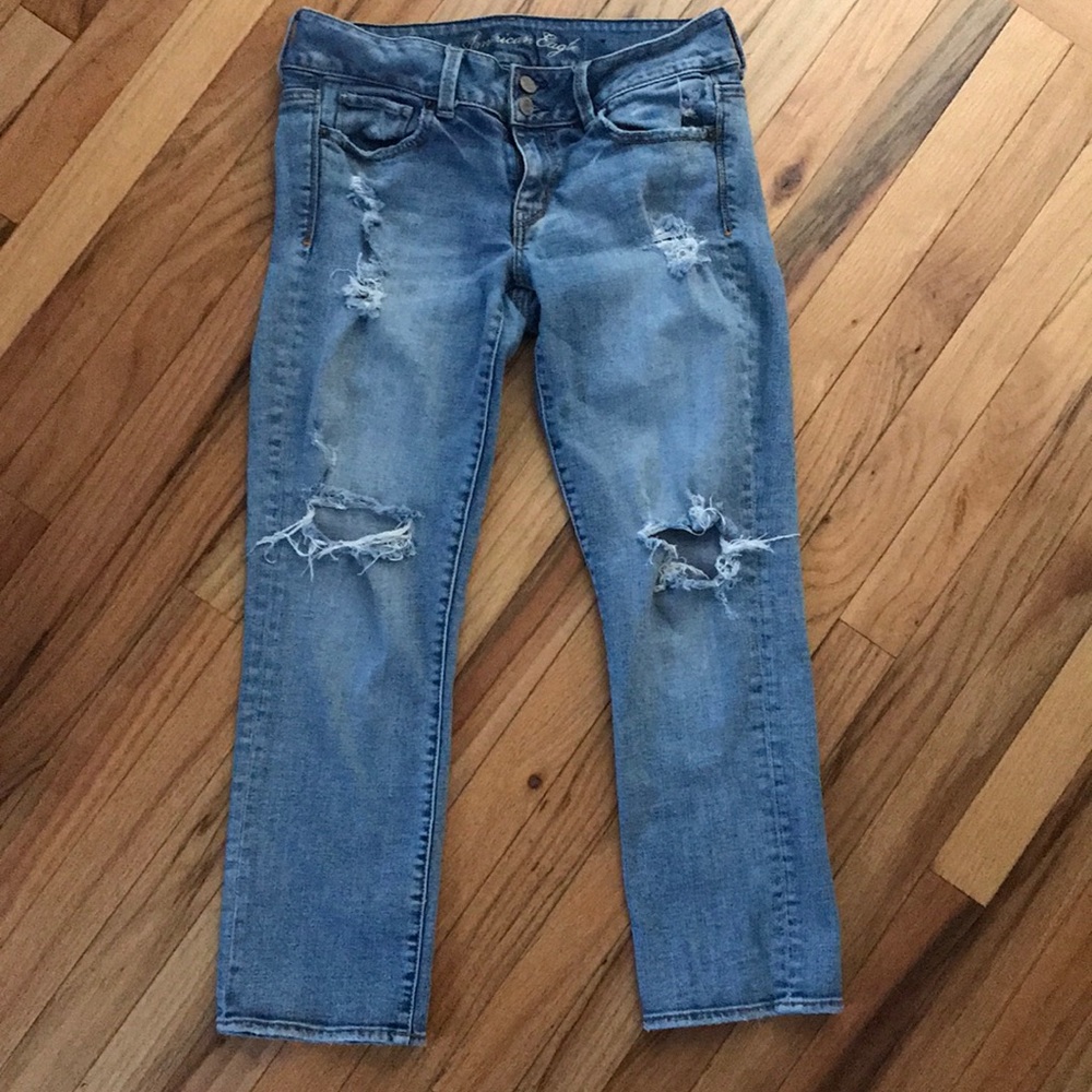 AMERICAN EAGLE ~AE Artist Stretch crop/capri ~ 6R